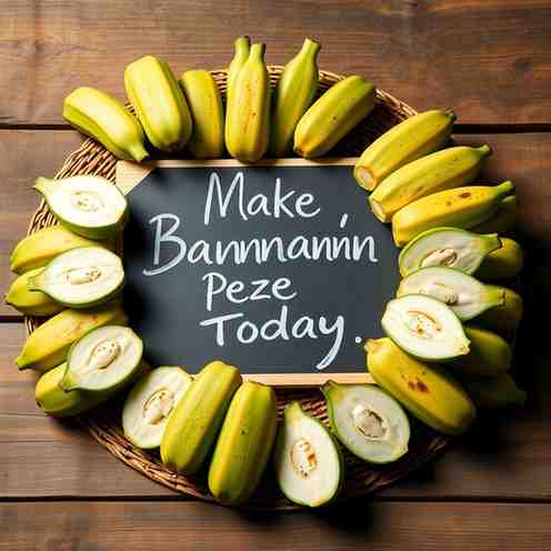 Haitian Green Plantains - Make Bannann Peze Today